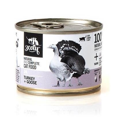 3coty-turkey-goose-for-adult-cats-180g