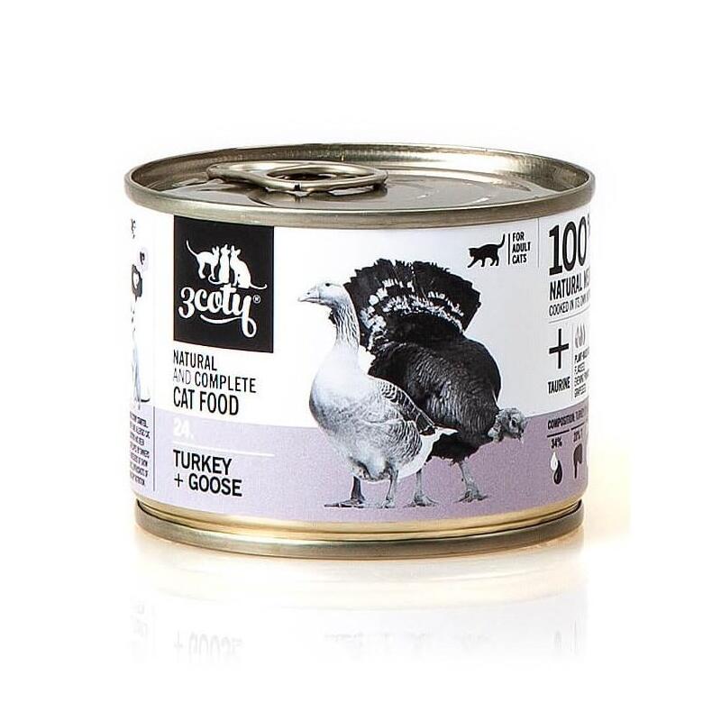 3coty-turkey-goose-for-adult-cats-180g