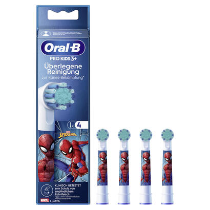 oral-b-oral-b-pro-kids-spiderman-4-cabezal-de-cepillo-blanco