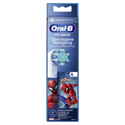 oral-b-oral-b-pro-kids-spiderman-4-cabezal-de-cepillo-blanco