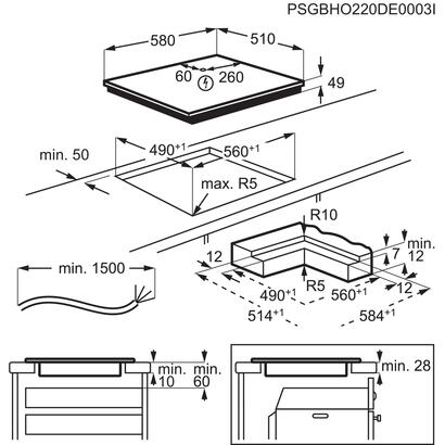 placa-de-induccion-electrolux-serie-700-eis62453iz-integrado-60-cm-con-4-zonas-negro