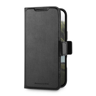 dbramante1928-oslo-pro-funda-con-tapa-para-telefono-movil-poliuretano-pu-plastico-negro-para-apple-iphone-17-pro-max