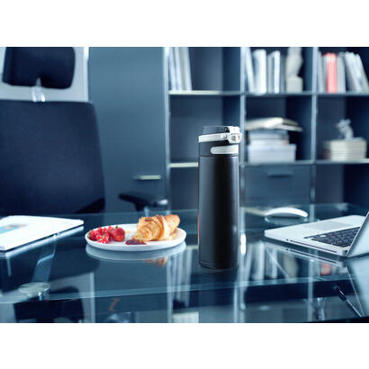 leifheit-03271-taza-de-viaje-600-ml-negro-acero-inoxidable