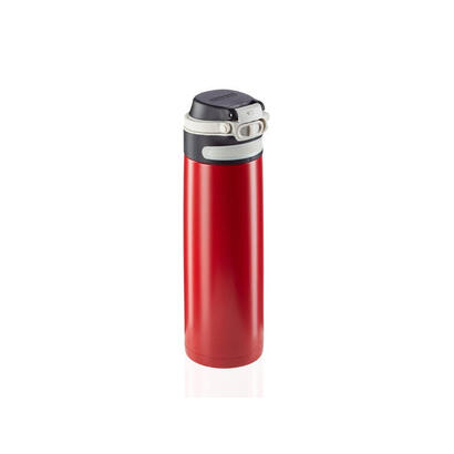 leifheit-03273-taza-de-viaje-600-ml-negro-rojo-acero-inoxidable