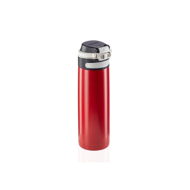 leifheit-03273-taza-de-viaje-600-ml-negro-rojo-acero-inoxidable