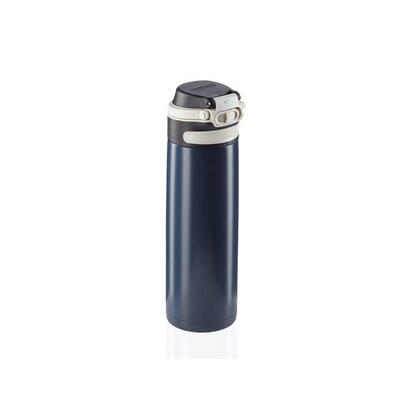 leifheit-03275-taza-de-viaje-600-ml-negro-azul-acero-inoxidable