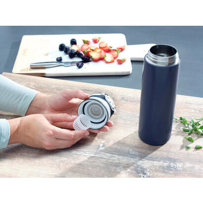 leifheit-03275-taza-de-viaje-600-ml-negro-azul-acero-inoxidable
