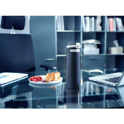 leifheit-03275-taza-de-viaje-600-ml-negro-azul-acero-inoxidable