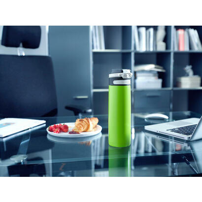 leifheit-03277-taza-de-viaje-600-ml-negro-verde-acero-inoxidable