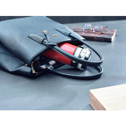 leifheit-03245-taza-de-viaje-350-ml-negro-rojo-acero-inoxidable