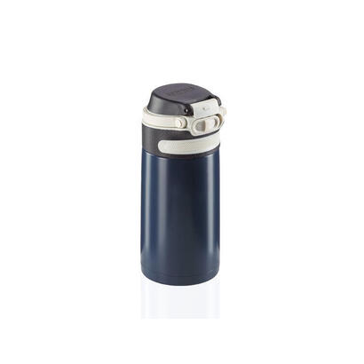 leifheit-03247-taza-de-viaje-350-ml-negro-azul-acero-inoxidable