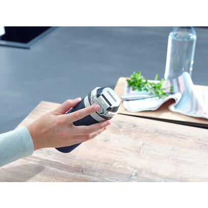 leifheit-03247-taza-de-viaje-350-ml-negro-azul-acero-inoxidable