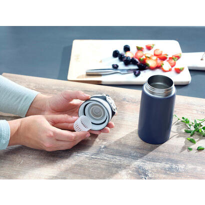 leifheit-03247-taza-de-viaje-350-ml-negro-azul-acero-inoxidable