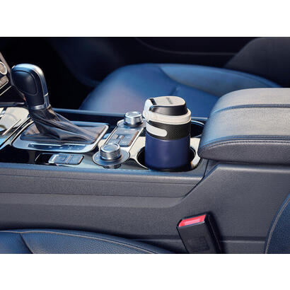 leifheit-03247-taza-de-viaje-350-ml-negro-azul-acero-inoxidable