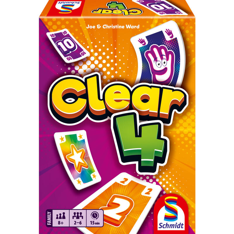 schmidt-spiele-clear-4-juego-de-cartas-49473