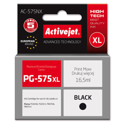 tinta-activejet-ac-575nx-canon-pixma-tr4750i-tr4751i-ts3550i-ts3551i-ts3750i-alto-rendimiento-xl-negro