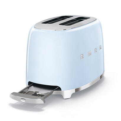 tostadora-smeg-tsf01pbeu2-rebanadas-azul-950-w-acero-botones-nivel-giratorio-950-w-220-240-v