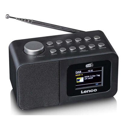 lenco-cr-625bk-portatil-analogico-y-digital-negro