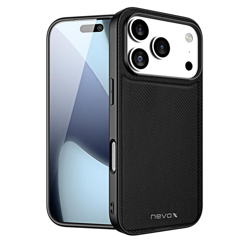 nevox-styleshell-nylo-funda-para-telefono-movil-negra-iphone-17-pro-42506864152850