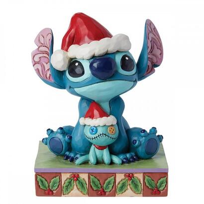 figura-enesco-disney-santa-stitch-con-scrump
