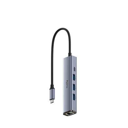 hub-cudy-uh605-de-interfaz-usb-32-gen-1-31-gen-1-type-c-5000-mbits-gris-plata