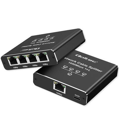 rozdzielacz-splitter-ethernet-mini-switch-1x4-rj45-1000mbs-usb-c-aluminium