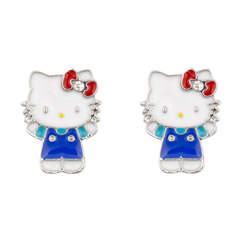 pendientes-hello-kitty-plata