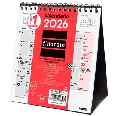 finocam-calendario-de-sobremesa-para-escribir-xs-140x150mm-mv-neutro-2026