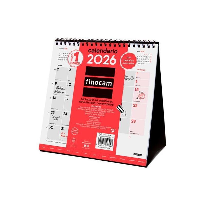 finocam-calendario-de-sobremesa-para-escribir-s-190x190mm-con-pestanas-mv-neutro-2026