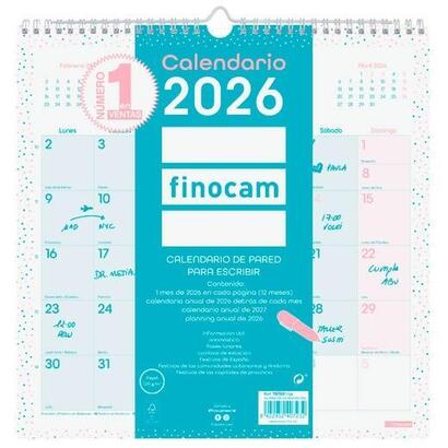 finocam-calendario-de-pared-para-escribir-30x30-300x300mm-mv-chic-turquesa-2026