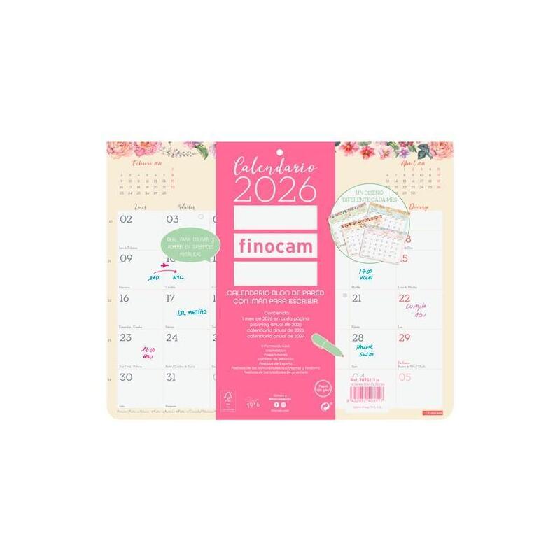finocam-calendario-bloc-con-iman-para-escribir-250x200mm-mv-design-2026