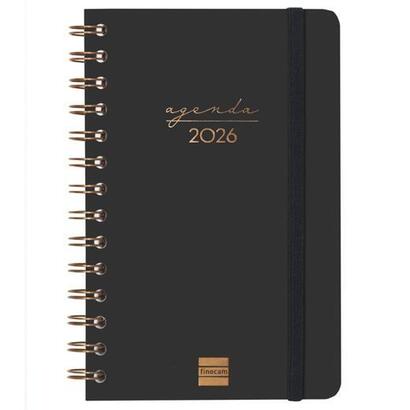 finocam-agenda-espiral-alma-e5-117x181mm-svh-tapa-dura-negro-2026