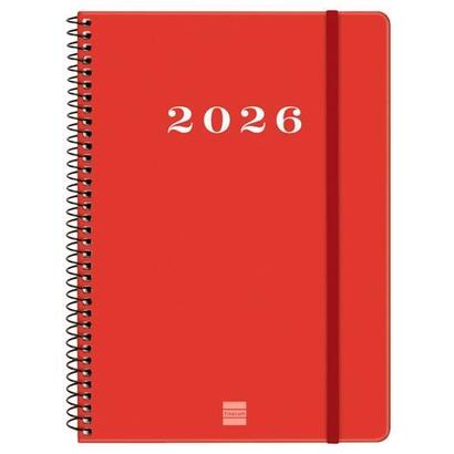 finocam-agenda-espiral-my-e10-155x212mm-svh-tapa-dura-rojo-2026