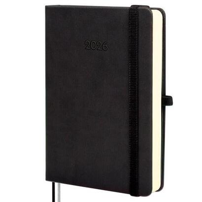 finocam-agenda-minimal-textura-m4-118x168mm-1dp-tapa-dura-negro-2026