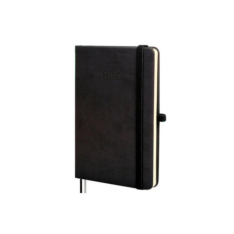 finocam-agenda-minimal-textura-m4-118x168mm-svh-tapa-dura-negro-2026