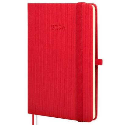 finocam-agenda-minimal-textura-m4-118x168mm-svh-tapa-dura-rojo-2026