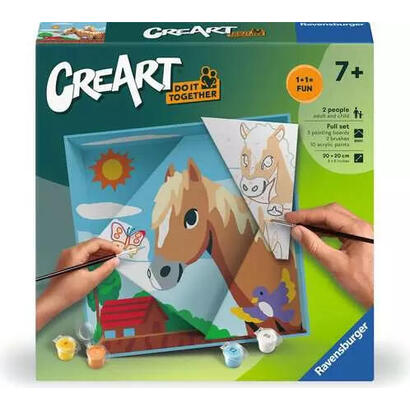 ravensburger-creart-do-it-together-caballos-pintura-25868