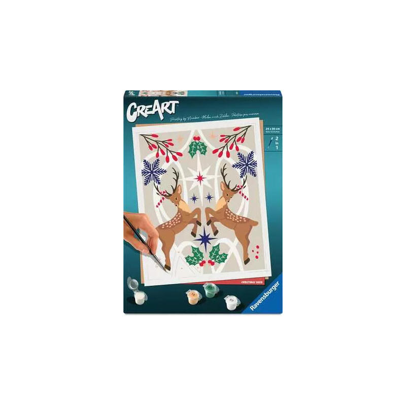 ravensburger-creart-ciervo-navideno-pintura-25895