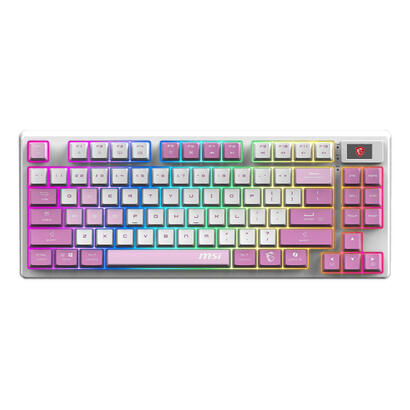 teclado-ingles-msi-forge-gk600-tkl-wireless-violet-usb-bluetooth-qwerty-rosa-violeta-blanco