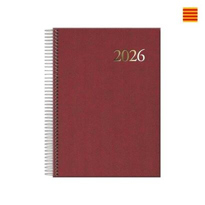dohe-segovia-agenda-anual-espiral-en-catalan-dia-pagina-sabado-y-domingo-misma-pagina-tamaao-14x20cm-color