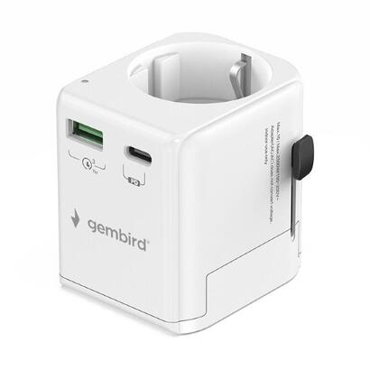 gembird-grounded-universal-travel-power-adapter-20w-white