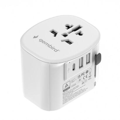 gembird-grounded-universal-travel-power-adapter-15w-white