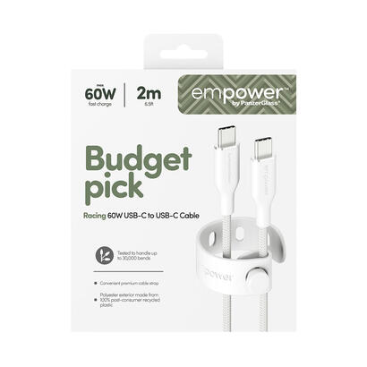 panzerglass-empower-by-racing-60w-usb-c-to-usb-c-cable-usb-20-2m-silver-white-cable-usb-blanco