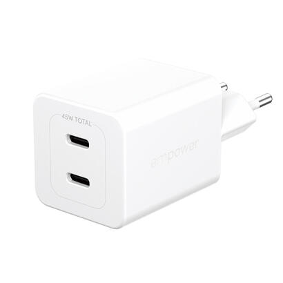 panzerglass-empower-turbo-45w-charger-inkl-2x-usb-c-eu-plug-silver-blanco