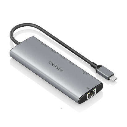 aisens-usb-c-dock-7-en-1-usb-c-a-1xhdmi-1xrj45-1xusb-a-10g-2xusb-c-10g-1xsd-1xmicro-sd-gris-20cm