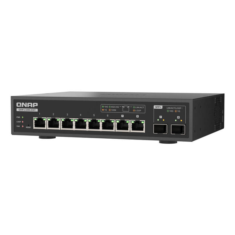switch-qnap-qsw-l3208-2c6t-gestionado-l2-10g-ethernet-100100010000-escritorio-negro