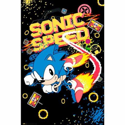 poster-speed-sega-sonic-the-hedgehog