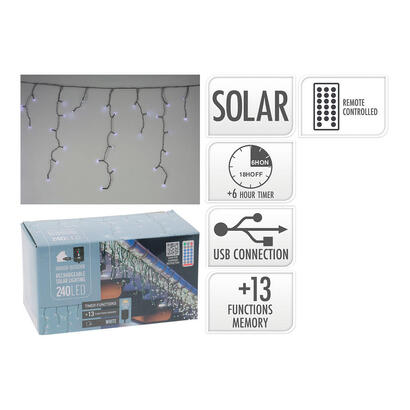 cortina-led-solar-recargable-240-leds-13-funciones-parpadeante-exterior-blanco-frio-56-m