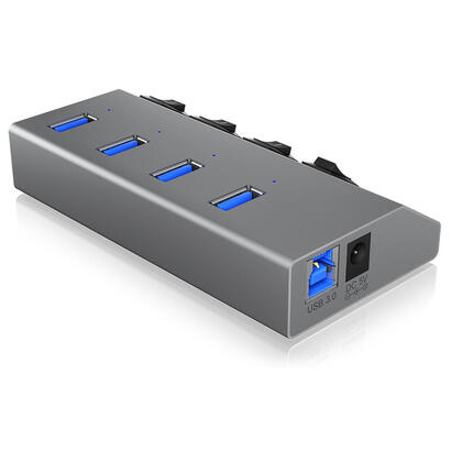 icy-box-usb30-hub-4-puertos-icy-box-ib-hub1405-hub-cargador icy-box-usb30-hub-4-puertos-icy-box-ib-hub1405-hub-cargador