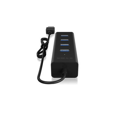 icy-box-usb30-hub-ib-hub1409-u3-de-4-puertos-tipo-a-negro-alu icy-box-usb30-hub-ib-hub1409-u3-de-4-puertos-tipo-a-negro-alu
